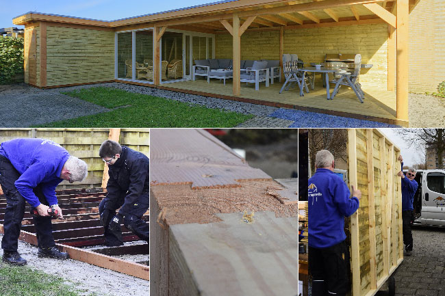 Tuinkamer gebouwd door La Tonnelle 