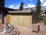 Garage met platdak